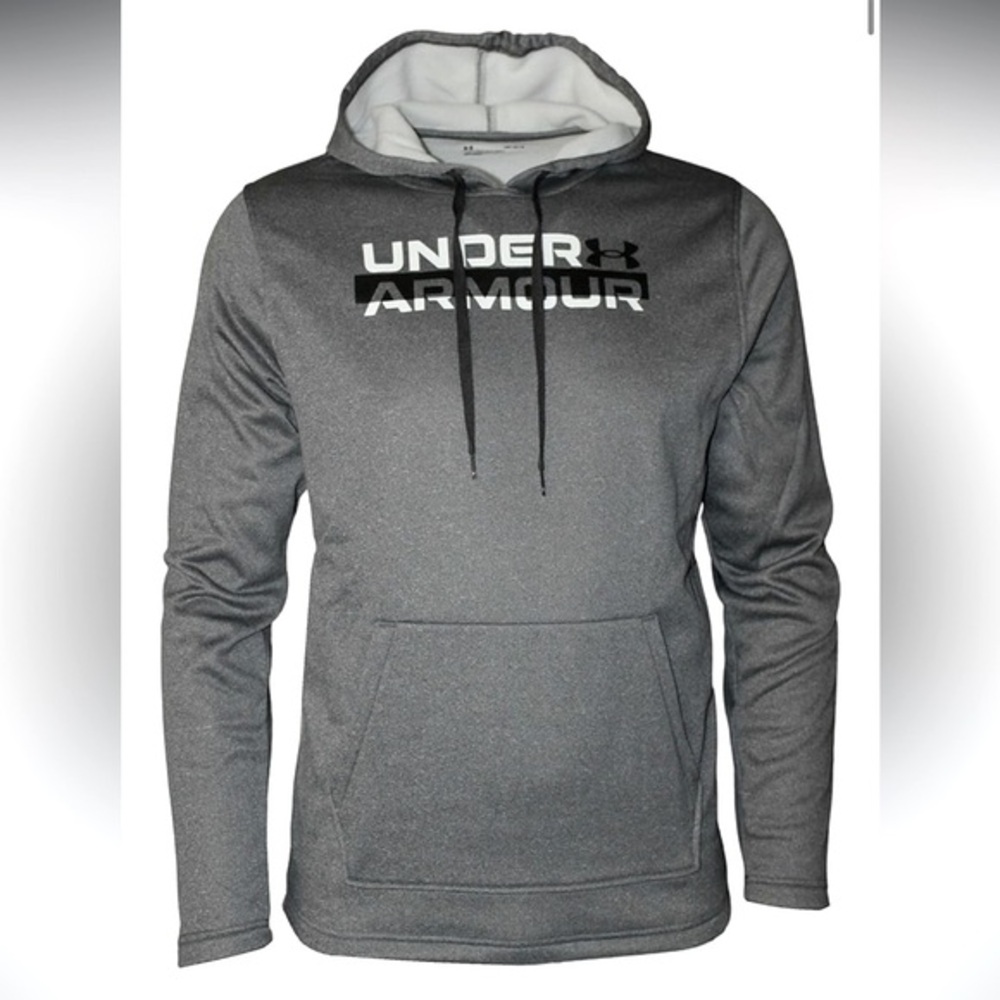 Under Armour Men's Gray Logo Hoodie